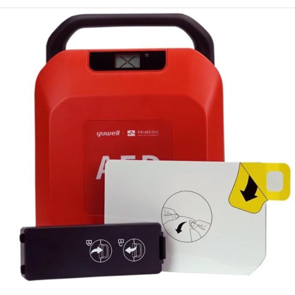 Primedic Heartsave YA defibrillátor (automata verzió)