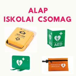 Alap iskolai defibrillátor csomag