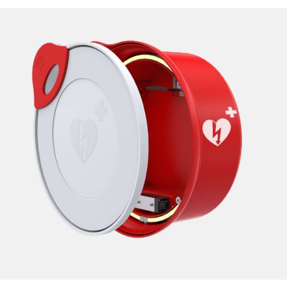 CabinAid - Kültéri riasztós, hűthető és fűthető defibrillátor szekrény (Pro változat)