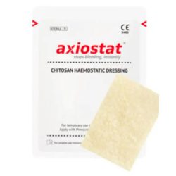   Vérzéscsillapító kötszer (8x8 cm tömör,  kocka alakú)