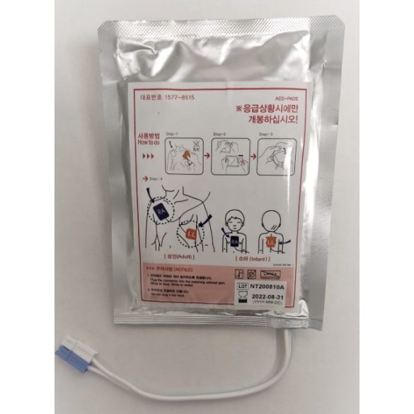 Nanoomtech defibrillátor elektróda